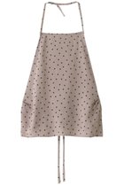【ミズイロ インド/mizuiro ind】のdots apron vest ベスト ベージュ|ID: prp329100004608416 ipo3291000000032937952