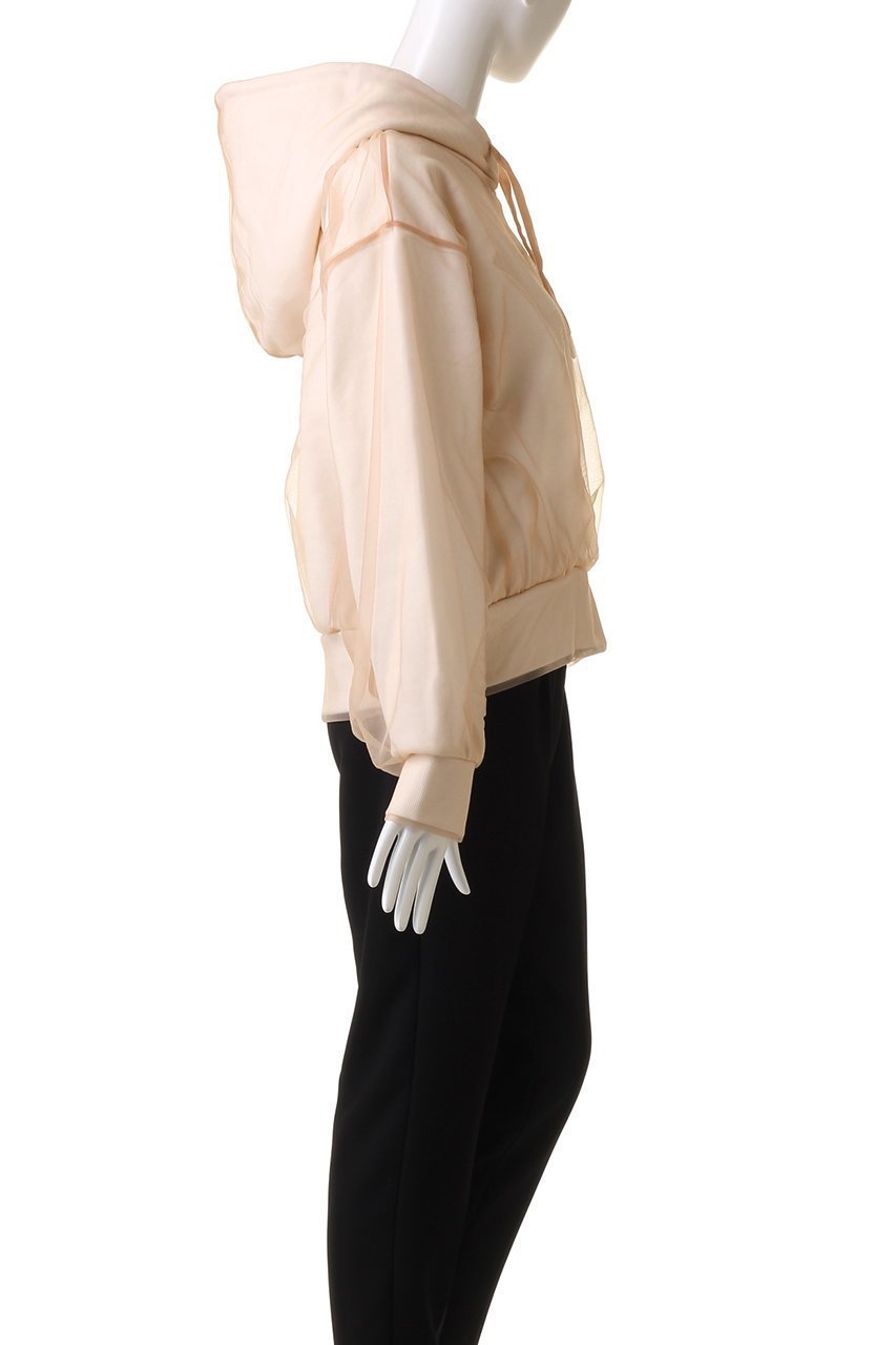 【プランク プロジェクト/PRANK PROJECT】のチュールレイヤードフーディ / Tulle Layered Hoodie 人気、トレンドファッション・服の通販 founy(ファニー) 　ファッション　Fashion　レディースファッション　Fashion for Women　トップス・カットソー　Cut & Sew Tops　シャツ・ブラウス・オフィスカジュアル　Elegant Blouses & Button-Ups　レディースパーカー・カジュアルフーディー　Casual Hoodies & Sweatshirts　ロングTシャツ・Tシャツ　Longline T-Shirts & Tees　スウェット・クルーネックトップス　Sweatshirts & Crewnecks / Relaxed Fit Sweat Tops　カットソー・ベーシックTシャツ　Cut-and-Sewn Tops / Stretch Tees & Basics　コンパクト　Compact, Small Size　チュール　Tulip, Tulip Motif　ベーシック　Basic, Essential　春　Spring　other-3|ID: prp329100004608418 ipo3291000000032938056