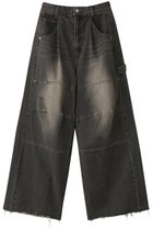 【プランク プロジェクト/PRANK PROJECT】のバギーペインターデニムパンツ/Baggy Painter Denim Pants BLK(ブラック)|ID: prp329100004608424 ipo3291000000032938287
