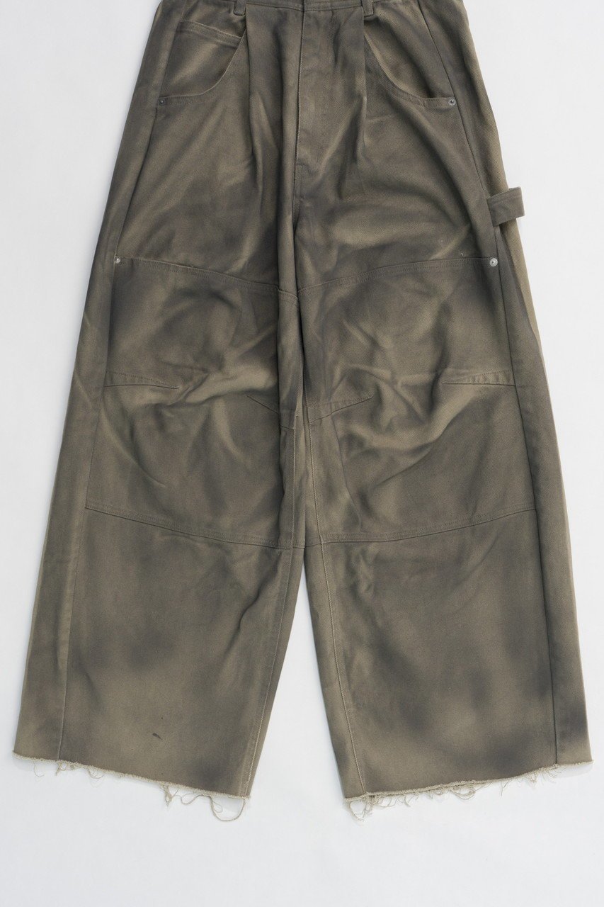 【プランク プロジェクト/PRANK PROJECT】のバギーペインターデニムパンツ/Baggy Painter Denim Pants 人気、トレンドファッション・服の通販 founy(ファニー) 　ファッション　Fashion　レディースファッション　Fashion for Women　パンツ　Pants & Trousers　デニムパンツ・ジーンズ・美脚デニム　Denim Jeans & Pants　デニム　Denim, Jeans Material　パターン　Pattern, Design Print　ブリーチ　Bleach, Washed Finish　ワイド　Wide, Wide Fit　other-3|ID: prp329100004608424 ipo3291000000032938319