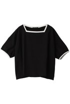 【ミズイロ インド/mizuiro ind】のsquare neck wide P/O プルオーバー 人気、トレンドファッション・服の通販 founy(ファニー) ファッション Fashion レディースファッション Fashion for Women トップス・カットソー Cut & Sew Tops シャツ・ブラウス・オフィスカジュアル Elegant Blouses & Button-Ups カジュアルプルオーバー・ニットトップス Pullovers & Knit Tops / Casual Pullovers ショート Short, Short Length スクエア Square, Square Shape スリーブ Sleeve, Long Sleeve / Short Sleeve ボトム Bottoms, Lower Wear リラックス Relax, Relaxed Fit ワイド Wide, Wide Fit thumbnail blackA|ID: prp329100004608441 ipo3291000000032938763