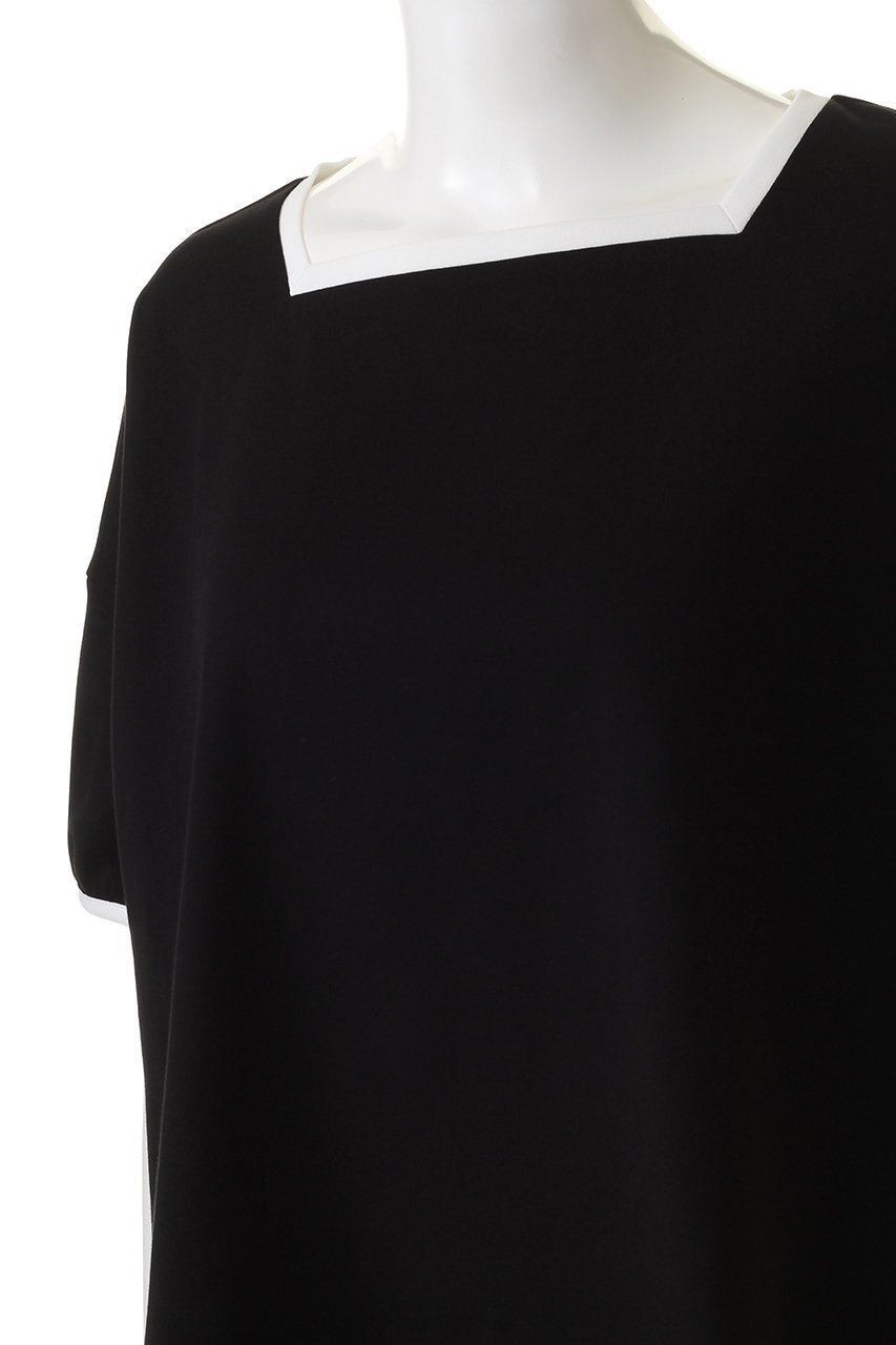 【ミズイロ インド/mizuiro ind】のsquare neck wide P/O プルオーバー 人気、トレンドファッション・服の通販 founy(ファニー) 　ファッション　Fashion　レディースファッション　Fashion for Women　トップス・カットソー　Cut & Sew Tops　シャツ・ブラウス・オフィスカジュアル　Elegant Blouses & Button-Ups　カジュアルプルオーバー・ニットトップス　Pullovers & Knit Tops / Casual Pullovers　ショート　Short, Short Length　スクエア　Square, Square Shape　スリーブ　Sleeve, Long Sleeve / Short Sleeve　ボトム　Bottoms, Lower Wear　リラックス　Relax, Relaxed Fit　ワイド　Wide, Wide Fit　other-5|ID: prp329100004608441 ipo3291000000032938792