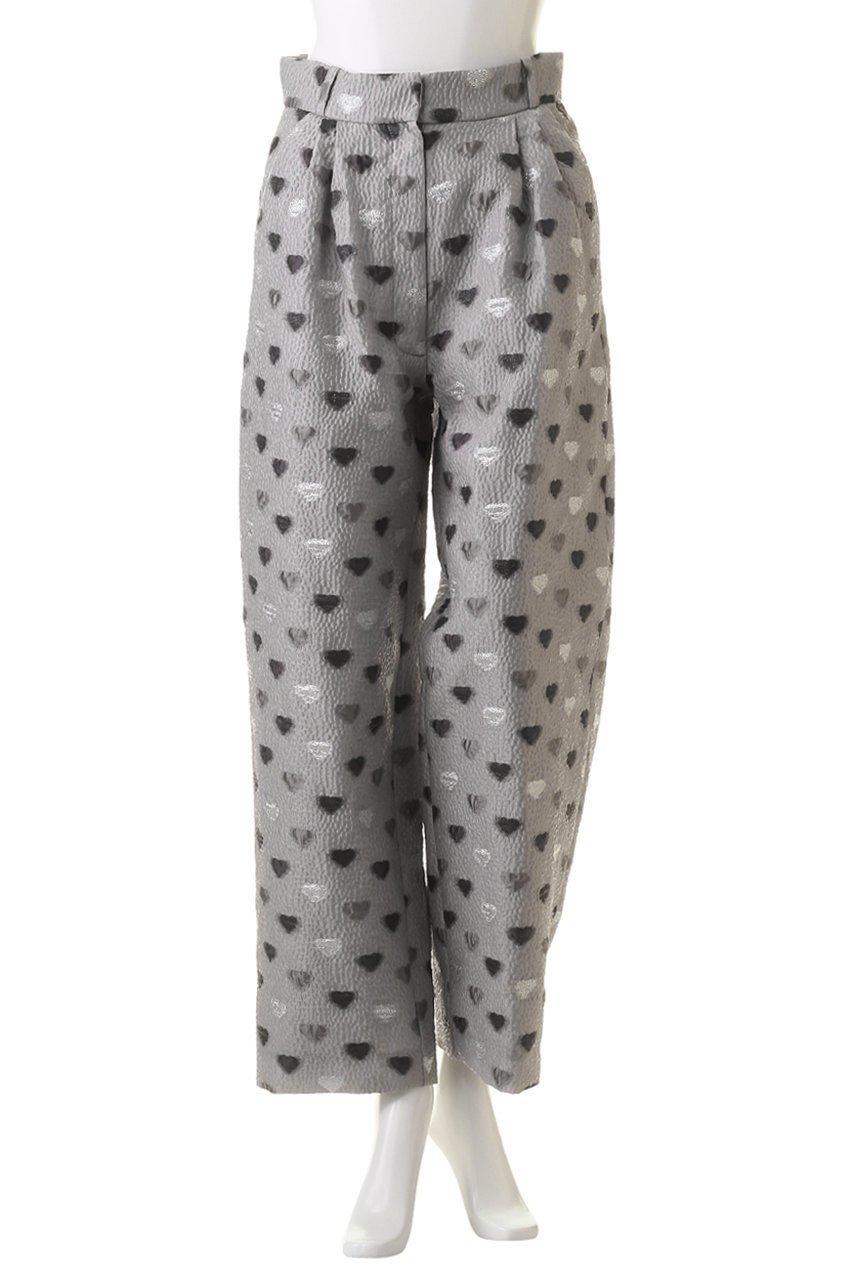 【メゾンスペシャル/MAISON SPECIAL】のHeart Jacquard Pants/ハートジャガードパンツ 人気、トレンドファッション・服の通販 founy(ファニー) 　ファッション　Fashion　レディースファッション　Fashion for Women　パンツ　Pants & Trousers　ジャカード／ジャガード　Jacquard, Woven Pattern　セットアップ　Set-Up, Coordinated Outfit　チュニック　Tunic, Long Top　エレガント 上品　Elegant　other-2|ID: prp329100004608445 ipo3291000000032938896