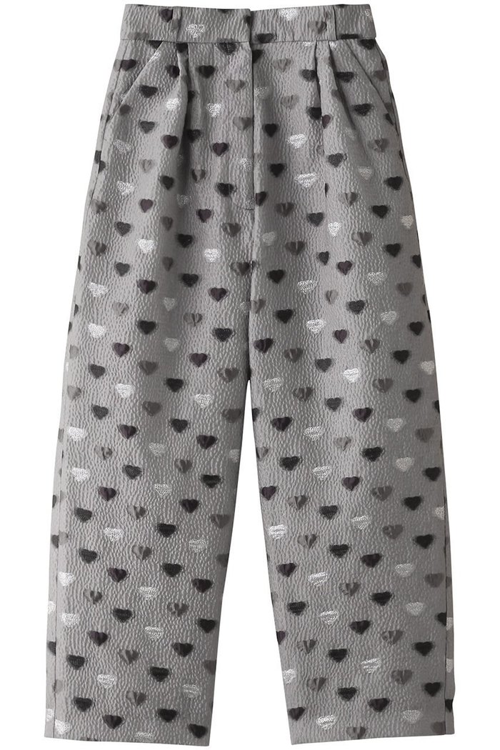 【メゾンスペシャル/MAISON SPECIAL】のHeart Jacquard Pants/ハートジャガードパンツ インテリア・キッズ・メンズ・レディースファッション・服の通販 founy(ファニー) https://founy.com/ ファッション Fashion レディースファッション Fashion for Women パンツ Pants & Trousers ジャカード／ジャガード Jacquard, Woven Pattern セットアップ Set-Up, Coordinated Outfit チュニック Tunic, Long Top エレガント 上品 Elegant |ID: prp329100004608445 ipo3291000000035055622