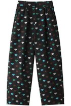【メゾンスペシャル/MAISON SPECIAL】のHeart Jacquard Pants/ハートジャガードパンツ 人気、トレンドファッション・服の通販 founy(ファニー) ファッション Fashion レディースファッション Fashion for Women パンツ Pants & Trousers ジャカード／ジャガード Jacquard, Woven Pattern セットアップ Set-Up, Coordinated Outfit チュニック Tunic, Long Top エレガント 上品 Elegant thumbnail BLK(ブラック)|ID: prp329100004608445 ipo3291000000035055624