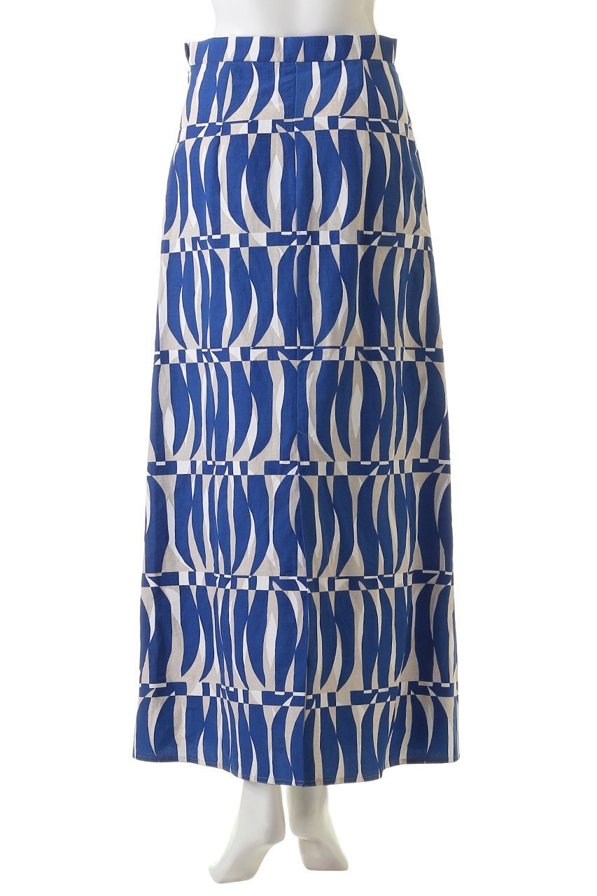 【マルティニーク/martinique】の【CURRENTAGE】Flare Long Skirt 人気、トレンドファッション・服の通販 founy(ファニー) 　ファッション　Fashion　レディースファッション　Fashion for Women　スカート　Skirts　ロングスカート　Long Skirts / Maxi & Midi Skirts　おすすめ　Recommended / Our Picks　サマー　Summer, Summer Style　フレア　Flare, Flared　プリント　Print, Printed Pattern　リネン　Linen, Linen Fabric　ロング　Long, Long-Length　other-4|ID: prp329100004608446 ipo3291000000032938925