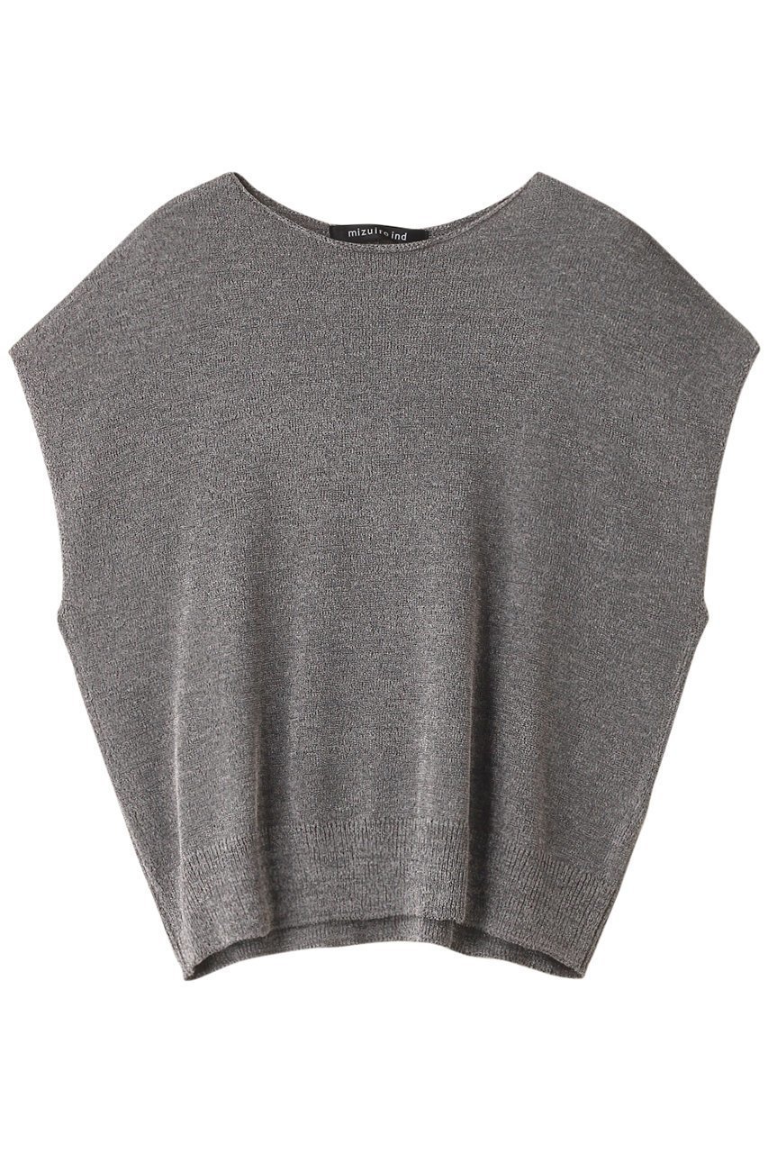 【ミズイロ インド/mizuiro ind】のtape yarn vest ベスト インテリア・キッズ・メンズ・レディースファッション・服の通販 founy(ファニー) 　ファッション　Fashion　レディースファッション　Fashion for Women　トップス・カットソー　Cut & Sew Tops　ニット　Knit Tops & Sweaters　ベスト&ジレ / 重ね着スタイル　Vests & Gilets　カジュアルプルオーバー・ニットトップス　Pullovers & Knit Tops / Casual Pullovers　インナー　Innerwear　キャミソール　Camisole, Spaghetti Strap Top　スリーブ　Sleeve, Long Sleeve / Short Sleeve　フレンチ　French, French Style　ベスト　Vest, Waistcoat　夏　Summer　96(black)|ID: prp329100004608453 ipo3291000000032939151