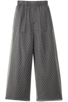 【プランク プロジェクト/PRANK PROJECT】のドットジャガードパンツ / Dot Jacquard Pants 人気、トレンドファッション・服の通販 founy(ファニー) ファッション Fashion レディースファッション Fashion for Women パンツ Pants & Trousers カットジャガード Cut Jacquard チュール Tulip, Tulip Motif デニム Denim, Jeans Material ドット Polka Dot, Dot Pattern リラックス Relax, Relaxed Fit |ID:prp329100004608470