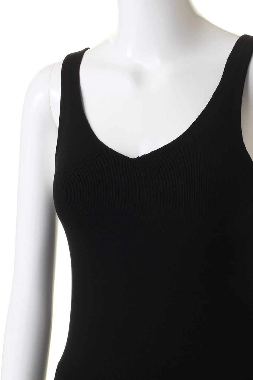 【クラネ/CLANE】のV/N TIGHT LONG TANK TOPS/トップス 人気、トレンドファッション・服の通販 founy(ファニー) 　ファッション　Fashion　レディースファッション　Fashion for Women　トップス・カットソー　Cut & Sew Tops　キャミソール&ノースリーブ　Camisoles & Sleeveless Tops　シャツ・ブラウス・オフィスカジュアル　Elegant Blouses & Button-Ups　ロングTシャツ・Tシャツ　Longline T-Shirts & Tees　カットソー・ベーシックTシャツ　Cut-and-Sewn Tops / Stretch Tees & Basics　インナー　Innerwear　キャミソール　Camisole, Spaghetti Strap Top　シンプル　Simple, Minimal　タンク　Tank Top, Sleeveless Top　フィット　Fit, Slim Fit　other-5|ID: prp329100004608473 ipo3291000000032940142
