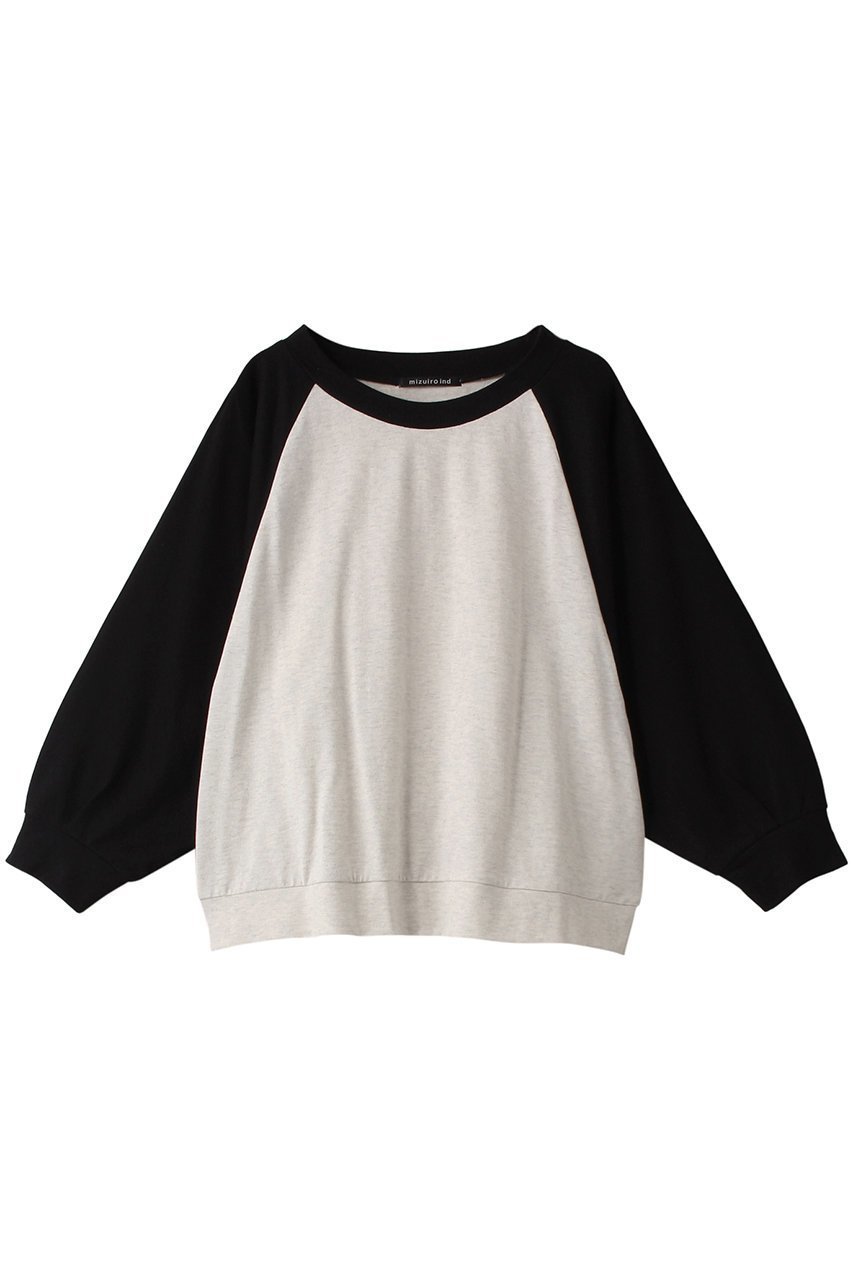 【ミズイロ インド/mizuiro ind】のbicolor raglan P/O プルオーバー インテリア・キッズ・メンズ・レディースファッション・服の通販 founy(ファニー) 　ファッション　Fashion　レディースファッション　Fashion for Women　トップス・カットソー　Cut & Sew Tops　シャツ・ブラウス・オフィスカジュアル　Elegant Blouses & Button-Ups　ロングTシャツ・Tシャツ　Longline T-Shirts & Tees　カジュアルプルオーバー・ニットトップス　Pullovers & Knit Tops / Casual Pullovers　カットソー・ベーシックTシャツ　Cut-and-Sewn Tops / Stretch Tees & Basics　スリーブ　Sleeve, Long Sleeve / Short Sleeve　ロング　Long, Long-Length　kinari|ID: prp329100004608480 ipo3291000000032940572