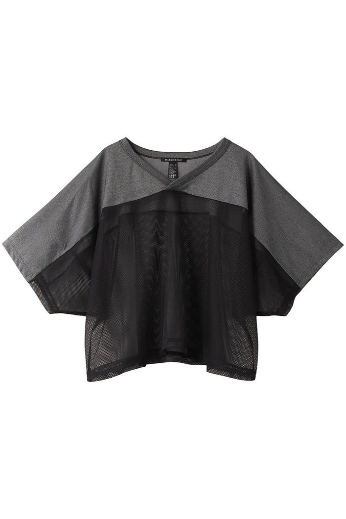 【ミズイロ インド/mizuiro ind】のmesh rugby T Tシャツ インテリア・キッズ・メンズ・レディースファッション・服の通販 founy(ファニー) https://founy.com/ ファッション Fashion レディースファッション Fashion for Women トップス・カットソー Cut & Sew Tops シャツ・ブラウス・オフィスカジュアル Elegant Blouses & Button-Ups ロングTシャツ・Tシャツ Longline T-Shirts & Tees カットソー・ベーシックTシャツ Cut-and-Sewn Tops / Stretch Tees & Basics ショート Short, Short Length スリーブ Sleeve, Long Sleeve / Short Sleeve フレア Flare, Flared メッシュ Mesh, Net Fabric 半袖 Short Sleeve, Half Sleeve 夏 Summer 春 Spring S/S・春夏 SS, Spring/Summer, Warm Season |ID: prp329100004608494 ipo3291000000032941056