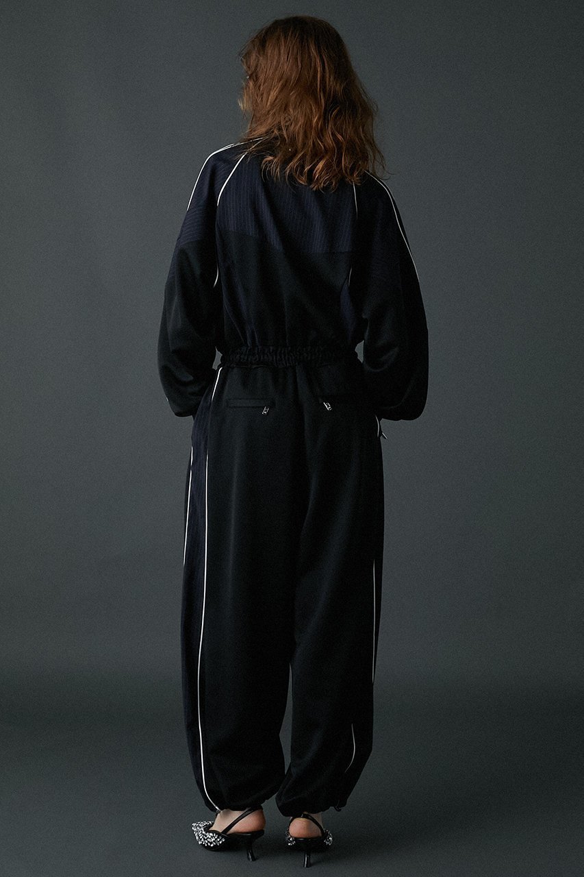 【プランク プロジェクト/PRANK PROJECT】のジャージオールインワン / Jersey All In One 人気、トレンドファッション・服の通販 founy(ファニー) ファッション Fashion レディースファッション Fashion for Women パンツ Pants & Trousers おすすめ Recommended / Our Picks ストライプ Stripe, Striped Pattern ルーズ Loose, Oversized 切替 Switching, Contrast Panel 軽量 Lightweight, Ultra Light other-3|ID: prp329100004608501 ipo3291000000034423228