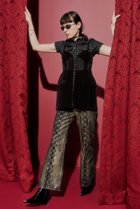 【プランク プロジェクト/PRANK PROJECT】のレースアップヴィーガンレザーパンツ / Lace-Up Vegan Leather Pants KHK(カーキ)|ID: prp329100004608508 ipo3291000000032941403