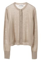 【マルティニーク/martinique】の【l heritage martinique】SHARBETクルーネックカーディガン サンドベージュ|ID: prp329100004608510 ipo3291000000032941411