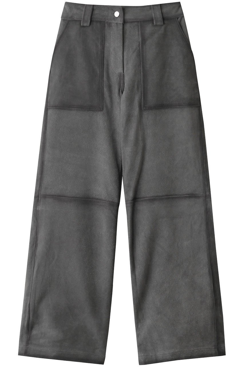 【メゾンスペシャル/MAISON SPECIAL】のReal Suede Pants/リアルスエードパンツ インテリア・キッズ・メンズ・レディースファッション・服の通販 founy(ファニー) 　ファッション　Fashion　レディースファッション　Fashion for Women　パンツ　Pants & Trousers　オイル　Body Oil　クール　Cool, Chic　シンプル　Simple, Minimal　ストレート　Straight, Straight Cut　セットアップ　Set-Up, Coordinated Outfit　リアル　Real, Realistic　ヴィンテージ　Vintage Style　C.GRY(チャコールグレー)|ID: prp329100004608514 ipo3291000000032941549