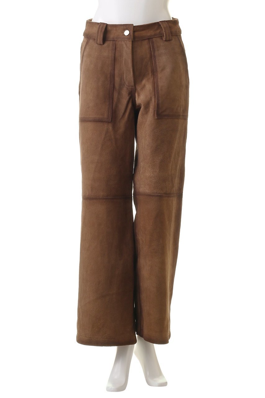 【メゾンスペシャル/MAISON SPECIAL】のReal Suede Pants/リアルスエードパンツ 人気、トレンドファッション・服の通販 founy(ファニー) 　ファッション　Fashion　レディースファッション　Fashion for Women　パンツ　Pants & Trousers　オイル　Body Oil　クール　Cool, Chic　シンプル　Simple, Minimal　ストレート　Straight, Straight Cut　セットアップ　Set-Up, Coordinated Outfit　リアル　Real, Realistic　ヴィンテージ　Vintage Style　other-2|ID: prp329100004608514 ipo3291000000032941570