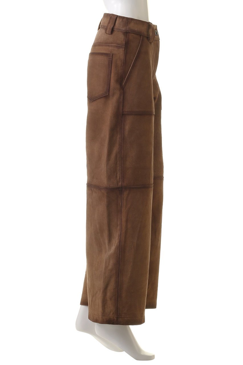 【メゾンスペシャル/MAISON SPECIAL】のReal Suede Pants/リアルスエードパンツ 人気、トレンドファッション・服の通販 founy(ファニー) 　ファッション　Fashion　レディースファッション　Fashion for Women　パンツ　Pants & Trousers　オイル　Body Oil　クール　Cool, Chic　シンプル　Simple, Minimal　ストレート　Straight, Straight Cut　セットアップ　Set-Up, Coordinated Outfit　リアル　Real, Realistic　ヴィンテージ　Vintage Style　other-3|ID: prp329100004608514 ipo3291000000032941579