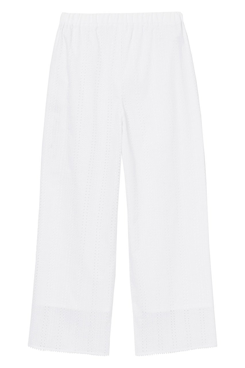 【アナイ/ANAYI】のレース刺繍タックパンツ 人気、トレンドファッション・服の通販 founy(ファニー) 　ファッション　Fashion　レディースファッション　Fashion for Women　パンツ　Pants & Trousers　おすすめ　Recommended / Our Picks　グラデーション　Gradient, Ombre　ジャケット　Jacket, Outerwear　ストライプ　Stripe, Striped Pattern　セットアップ　Set-Up, Coordinated Outfit　ドット　Polka Dot, Dot Pattern　フラワー　Flower, Floral　モダン　Modern, Contemporary　リラックス　Relax, Relaxed Fit　レース　Lace, Lace Fabric　ワイド　Wide, Wide Fit　ワーク　Workwear, Utility Style　再入荷　Restock / Back in Stock　other-2|ID: prp329100004608516 ipo3291000000035054641