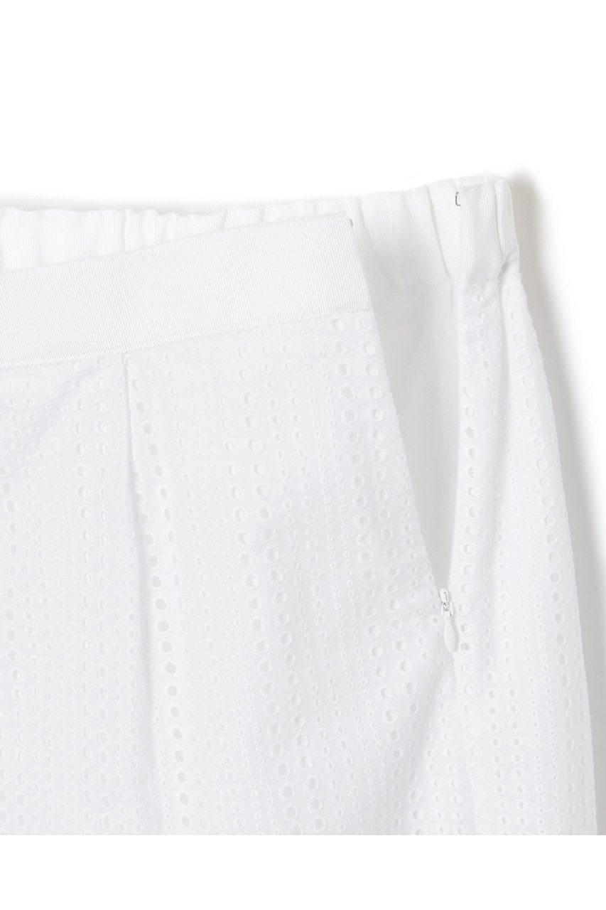 【アナイ/ANAYI】のレース刺繍タックパンツ 人気、トレンドファッション・服の通販 founy(ファニー) 　ファッション　Fashion　レディースファッション　Fashion for Women　パンツ　Pants & Trousers　おすすめ　Recommended / Our Picks　グラデーション　Gradient, Ombre　ジャケット　Jacket, Outerwear　ストライプ　Stripe, Striped Pattern　セットアップ　Set-Up, Coordinated Outfit　ドット　Polka Dot, Dot Pattern　フラワー　Flower, Floral　モダン　Modern, Contemporary　リラックス　Relax, Relaxed Fit　レース　Lace, Lace Fabric　ワイド　Wide, Wide Fit　ワーク　Workwear, Utility Style　再入荷　Restock / Back in Stock　other-3|ID: prp329100004608516 ipo3291000000035054642