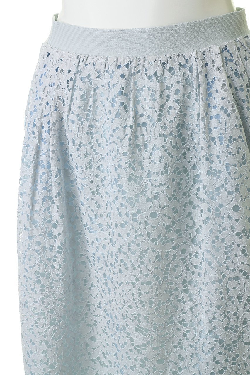 【マリリンムーン/MARILYN MOON】のAラインタックレーススカート 人気、トレンドファッション・服の通販 founy(ファニー) 　ファッション　Fashion　レディースファッション　Fashion for Women　スカート　Skirts　ロングスカート　Long Skirts / Maxi & Midi Skirts　おすすめ　Recommended / Our Picks　シアー　Sheer, See-Through　ジャケット　Jacket, Outerwear　セットアップ　Set-Up, Coordinated Outfit　チュール　Tulip, Tulip Motif　レース　Lace, Lace Fabric　ロング　Long, Long-Length　夏　Summer　春　Spring　S/S・春夏　SS, Spring/Summer, Warm Season　other-5|ID: prp329100004608518 ipo3291000000032941635