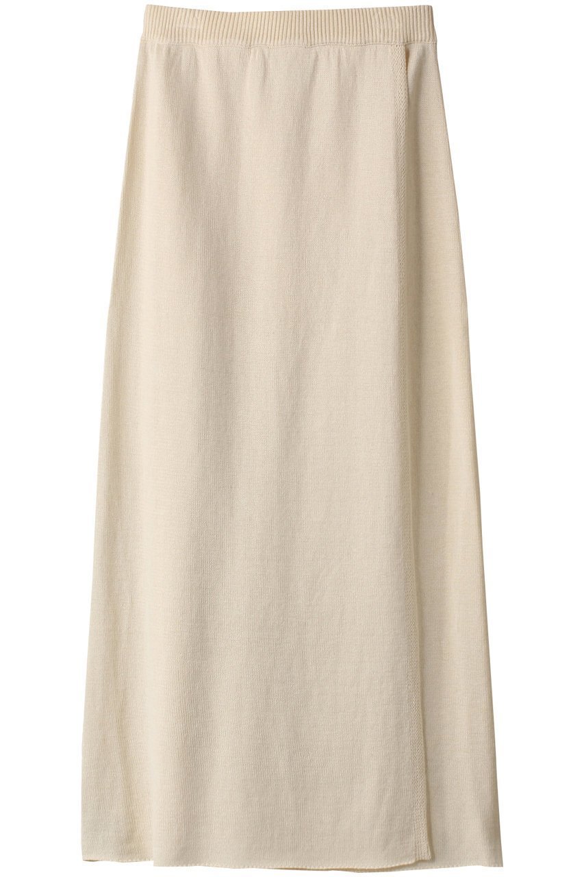 【マリリンムーン/MARILYN MOON】の【WALANCE】ペーパーニットラップスカート 人気、トレンドファッション・服の通販 founy(ファニー) 　ファッション　Fashion　レディースファッション　Fashion for Women　スカート　Skirts　ロングスカート　Long Skirts / Maxi & Midi Skirts　おすすめ　Recommended / Our Picks　ペチコート　Petticoat, Underskirt　ミックス　Mix, Mixed Style　ロング　Long, Long-Length　夏　Summer　春　Spring　S/S・春夏　SS, Spring/Summer, Warm Season　 other-1|ID: prp329100004608527 ipo3291000000034958434