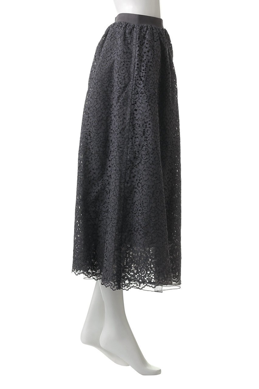 【マリリンムーン/MARILYN MOON】のレース&チュールリバーシブルスカート 人気、トレンドファッション・服の通販 founy(ファニー) 　ファッション　Fashion　レディースファッション　Fashion for Women　スカート　Skirts　ロングスカート　Long Skirts / Maxi & Midi Skirts　オケージョン　Occasion Wear　チュール　Tulip, Tulip Motif　ペチコート　Petticoat, Underskirt　リバーシブル　Reversible, Two-Sided　レース　Lace, Lace Fabric　ロング　Long, Long-Length　エレガント 上品　Elegant　other-3|ID: prp329100004608538 ipo3291000000032942246