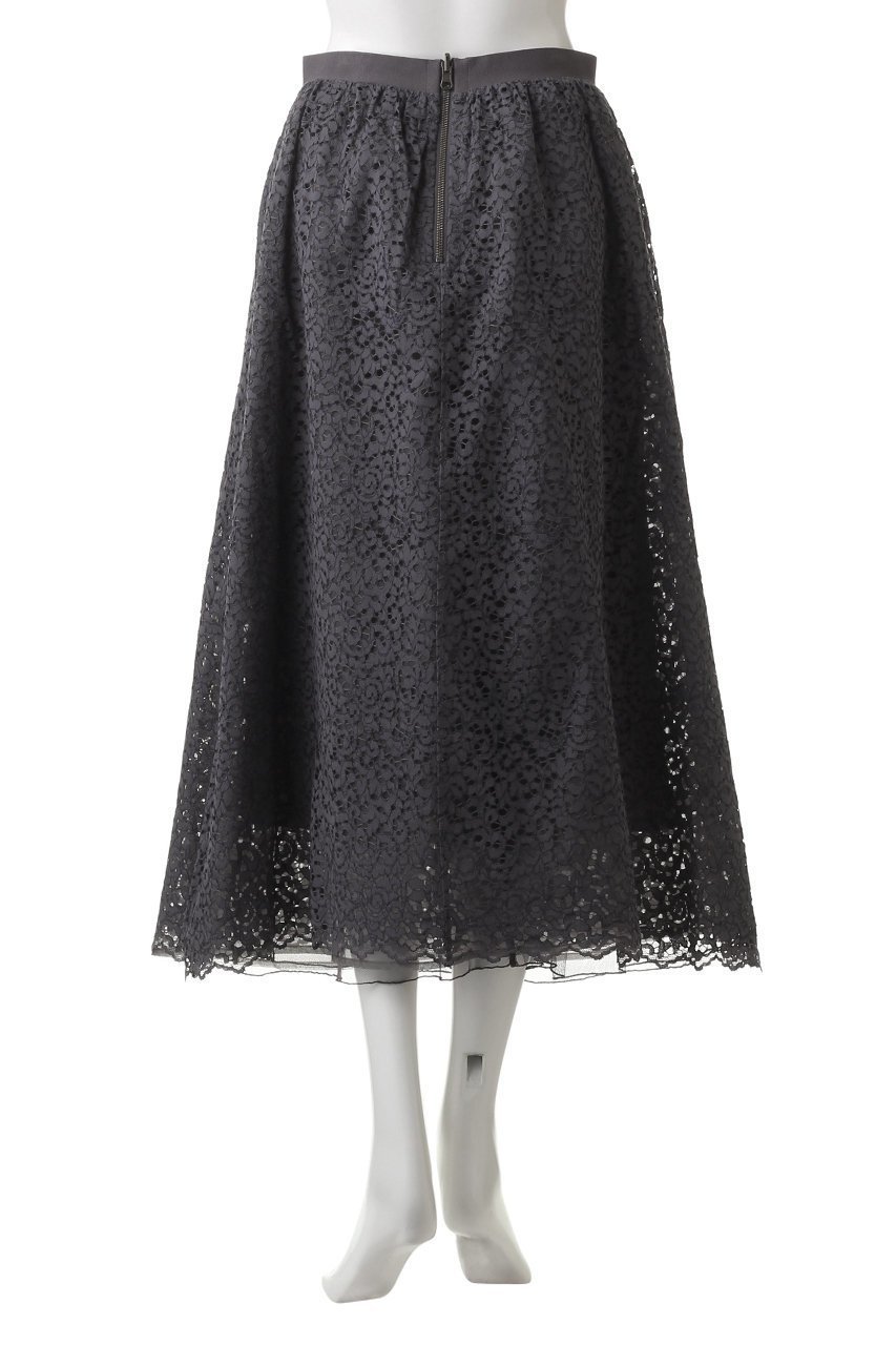 【マリリンムーン/MARILYN MOON】のレース&チュールリバーシブルスカート 人気、トレンドファッション・服の通販 founy(ファニー) 　ファッション　Fashion　レディースファッション　Fashion for Women　スカート　Skirts　ロングスカート　Long Skirts / Maxi & Midi Skirts　オケージョン　Occasion Wear　チュール　Tulip, Tulip Motif　ペチコート　Petticoat, Underskirt　リバーシブル　Reversible, Two-Sided　レース　Lace, Lace Fabric　ロング　Long, Long-Length　エレガント 上品　Elegant　other-4|ID: prp329100004608538 ipo3291000000032942253