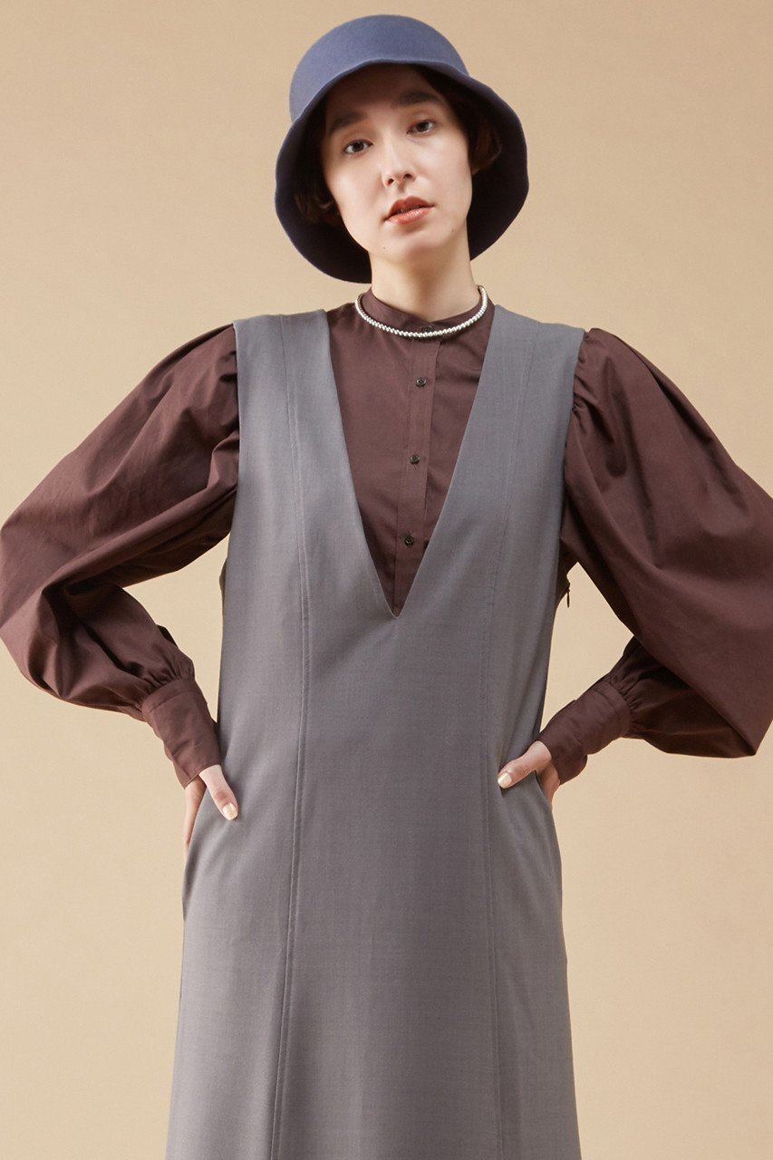 【マルティニーク/martinique】のボリュームスリーブシャツ 人気、トレンドファッション・服の通販 founy(ファニー) 　ファッション　Fashion　レディースファッション　Fashion for Women　トップス・カットソー　Cut & Sew Tops　シャツ・ブラウス・オフィスカジュアル　Elegant Blouses & Button-Ups　ボリューム袖・フリルスリーブブラウス　Voluminous & Ruffle Sleeves / Puffy Sleeve Tops　ギャザー　Gathered, Ruffled　シルク　Silk, 100% Silk　スリーブ　Sleeve, Long Sleeve / Short Sleeve　タイプライター　Typewriter Fabric, Crisp Cotton　ロング　Long, Long-Length　冬　Winter / This Winter　秋　Autumn　other-4|ID: prp329100004608552 ipo3291000000032942661