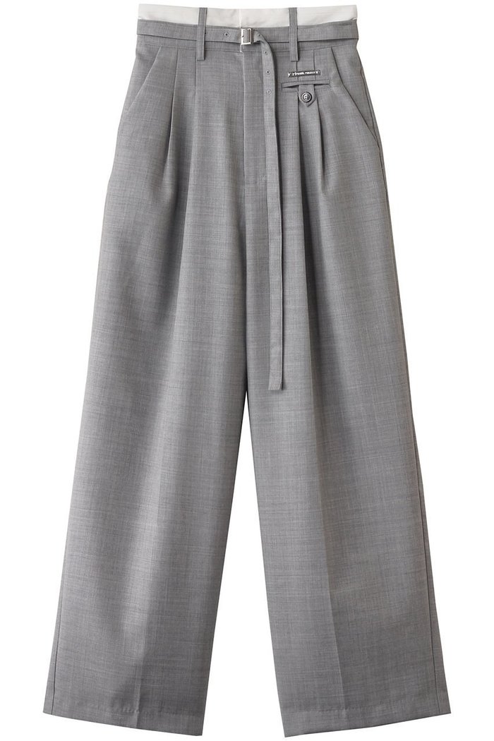 【プランク プロジェクト/PRANK PROJECT】のウーステッドベルトタックパンツ/Worsted Belted Tuck Pants インテリア・キッズ・メンズ・レディースファッション・服の通販 founy(ファニー) https://founy.com/ ファッション Fashion レディースファッション Fashion for Women パンツ Pants & Trousers ベルト&ウエストマーク Belts & Waist Accessories おすすめ Recommended / Our Picks コンパクト Compact, Small Size バランス Balance, Style Balance マニッシュ Mannish, Boyish |ID: prp329100004608559 ipo3291000000032943011