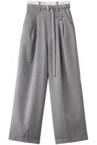 【プランク プロジェクト/PRANK PROJECT】のウーステッドベルトタックパンツ/Worsted Belted Tuck Pants GRY(グレー)|ID: prp329100004608559 ipo3291000000032943017