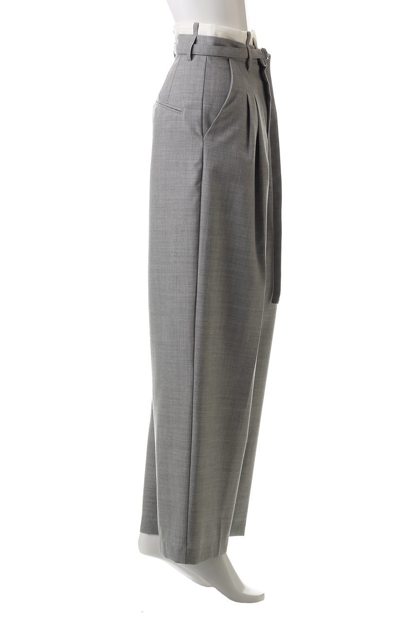 【プランク プロジェクト/PRANK PROJECT】のウーステッドベルトタックパンツ/Worsted Belted Tuck Pants 人気、トレンドファッション・服の通販 founy(ファニー) 　ファッション　Fashion　レディースファッション　Fashion for Women　パンツ　Pants & Trousers　ベルト&ウエストマーク　Belts & Waist Accessories　おすすめ　Recommended / Our Picks　コンパクト　Compact, Small Size　バランス　Balance, Style Balance　マニッシュ　Mannish, Boyish　other-3|ID: prp329100004608559 ipo3291000000032943039