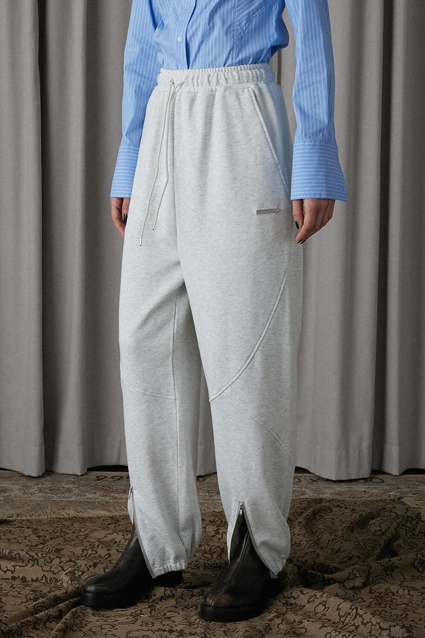 【プランク プロジェクト/PRANK PROJECT】のラウンドカットスウェットパンツ / Round Cut Sweatpants 人気、トレンドファッション・服の通販 founy(ファニー) ファッション Fashion レディースファッション Fashion for Women パンツ Pants & Trousers おすすめ Recommended / Our Picks カッティング Cutting Detail ジップ Zip, Zipper スリット Slit, Slit Detail パーカー Hoodie, Parka ラウンド Round, Round Neck other-4|ID: prp329100004608564 ipo3291000000034423116