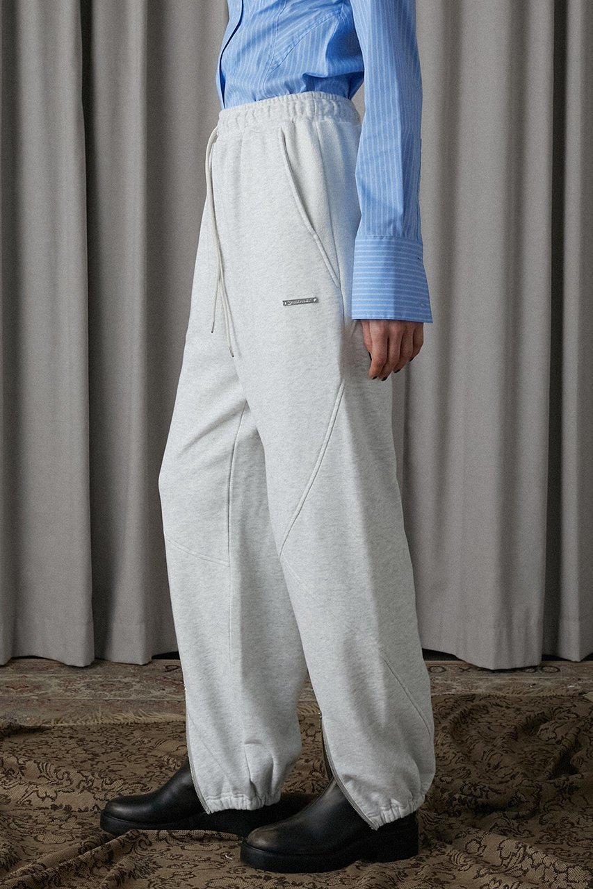 【プランク プロジェクト/PRANK PROJECT】のラウンドカットスウェットパンツ / Round Cut Sweatpants 人気、トレンドファッション・服の通販 founy(ファニー) ファッション Fashion レディースファッション Fashion for Women パンツ Pants & Trousers おすすめ Recommended / Our Picks カッティング Cutting Detail ジップ Zip, Zipper スリット Slit, Slit Detail パーカー Hoodie, Parka ラウンド Round, Round Neck other-5|ID: prp329100004608564 ipo3291000000034423117