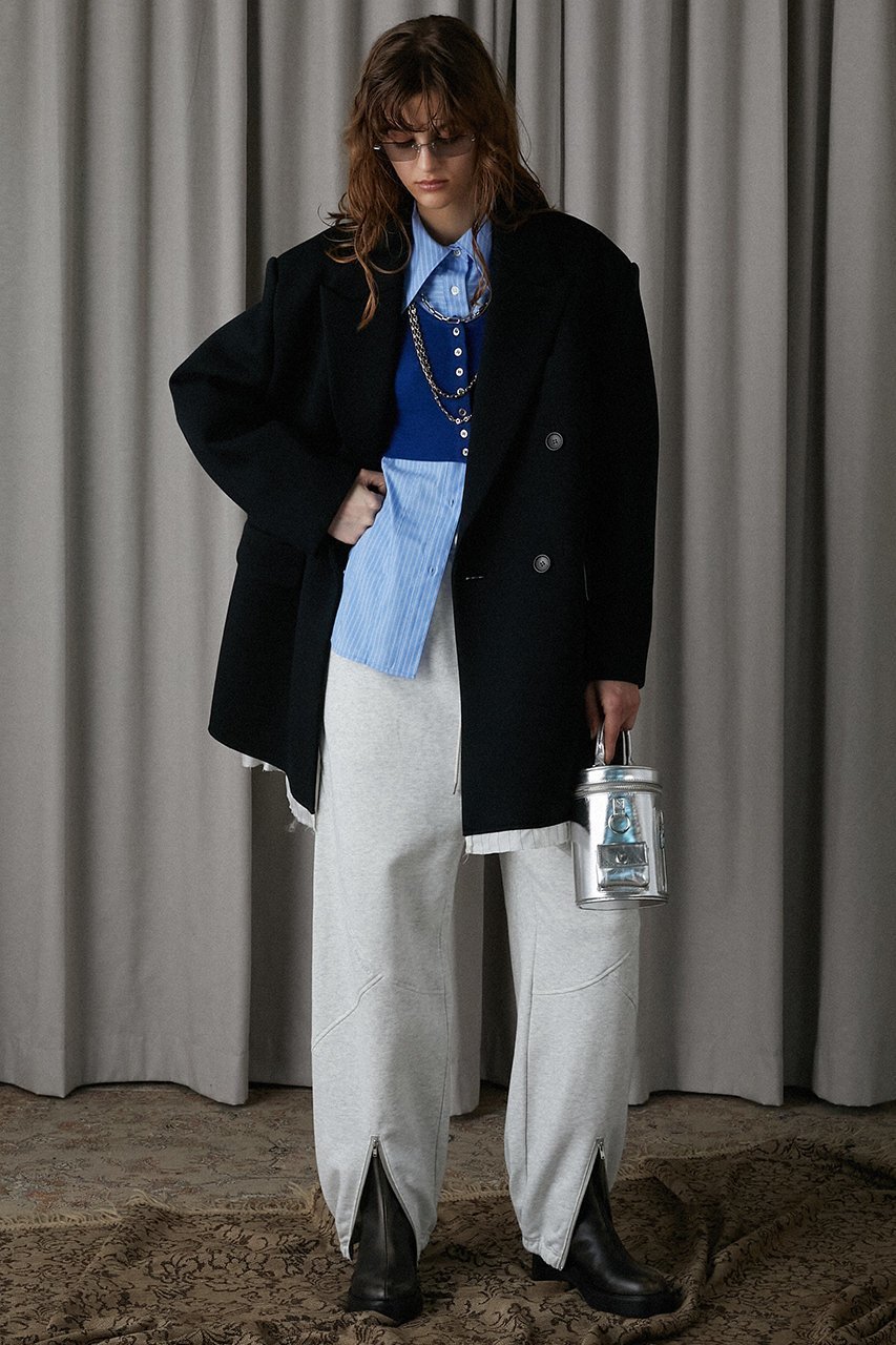 【プランク プロジェクト/PRANK PROJECT】のラウンドカットスウェットパンツ / Round Cut Sweatpants 人気、トレンドファッション・服の通販 founy(ファニー) ファッション Fashion レディースファッション Fashion for Women パンツ Pants & Trousers おすすめ Recommended / Our Picks カッティング Cutting Detail ジップ Zip, Zipper スリット Slit, Slit Detail パーカー Hoodie, Parka ラウンド Round, Round Neck other-8|ID: prp329100004608564 ipo3291000000034423120