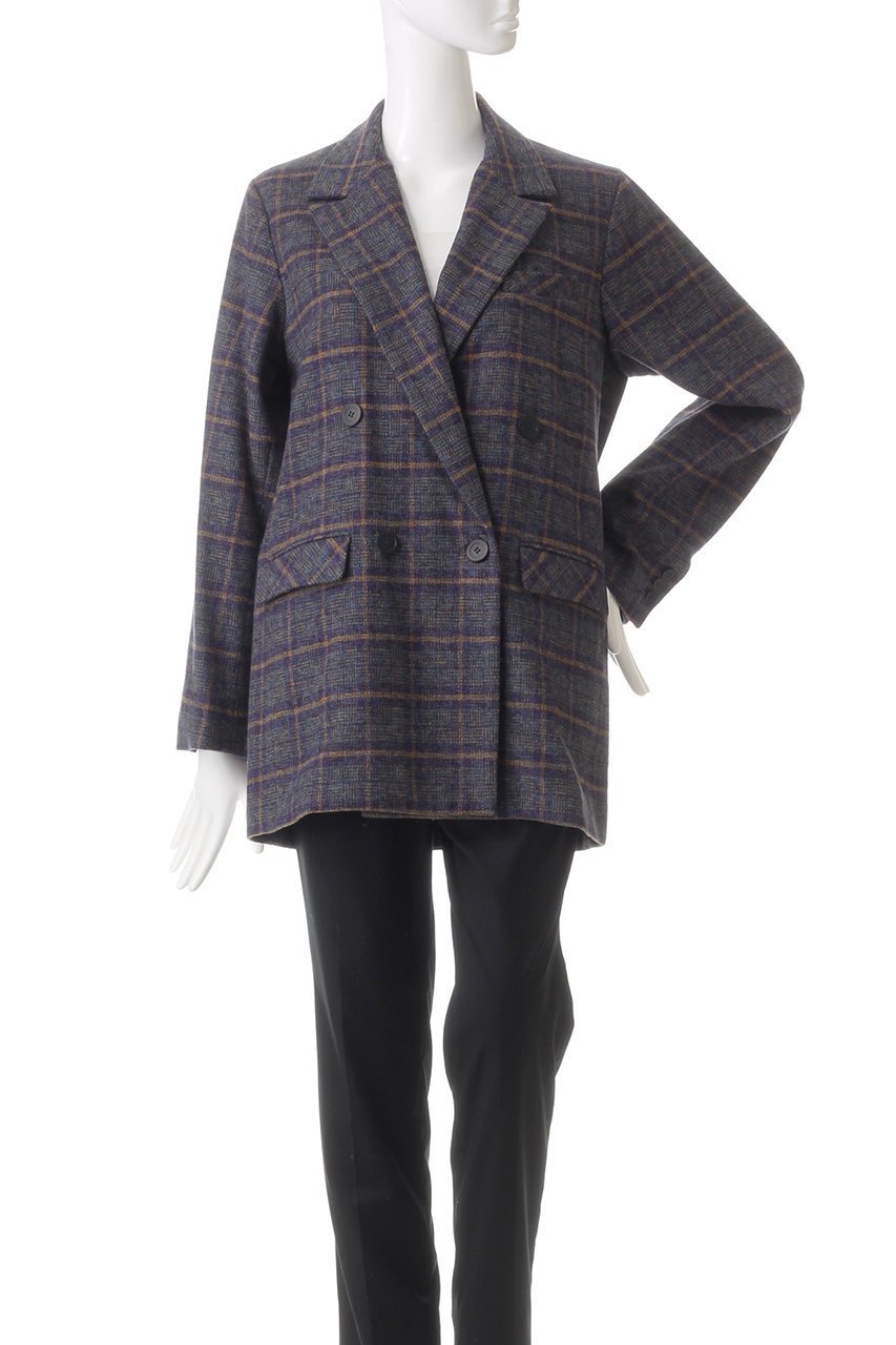【スリー ドッツ/three dots】のコットンツイードジャケット 人気、トレンドファッション・服の通販 founy(ファニー) 　ファッション　Fashion　レディースファッション　Fashion for Women　アウター　Coat / Outerwear Collection　レディースジャケット・軽アウター　Jackets　おすすめ　Recommended / Our Picks　ジャケット　Jacket, Outerwear　セットアップ　Set-Up, Coordinated Outfit　チェック　Check, Plaid, Tartan　ツイード　Twill, Twill Weave　秋　Autumn　other-2|ID: prp329100004608565 ipo3291000000032943101