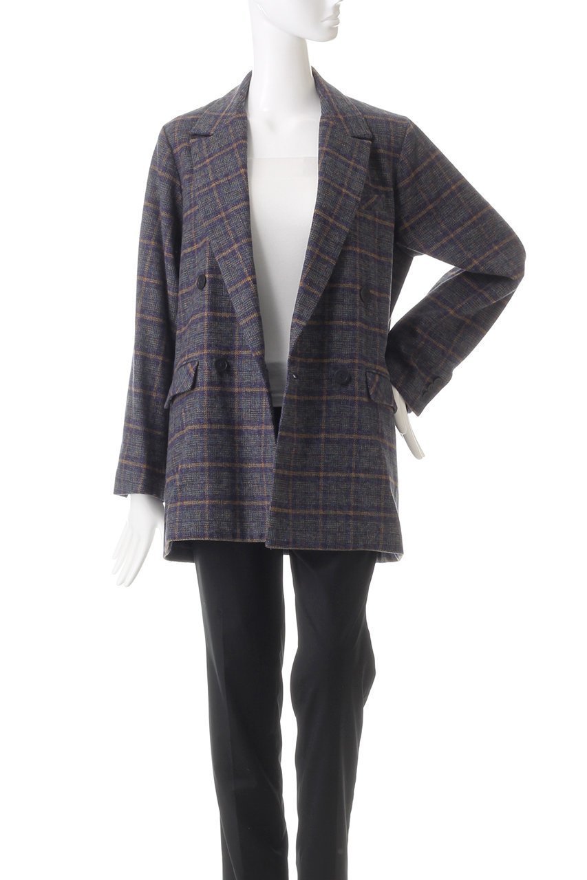 【スリー ドッツ/three dots】のコットンツイードジャケット 人気、トレンドファッション・服の通販 founy(ファニー) 　ファッション　Fashion　レディースファッション　Fashion for Women　アウター　Coat / Outerwear Collection　レディースジャケット・軽アウター　Jackets　おすすめ　Recommended / Our Picks　ジャケット　Jacket, Outerwear　セットアップ　Set-Up, Coordinated Outfit　チェック　Check, Plaid, Tartan　ツイード　Twill, Twill Weave　秋　Autumn　other-7|ID: prp329100004608565 ipo3291000000032943135