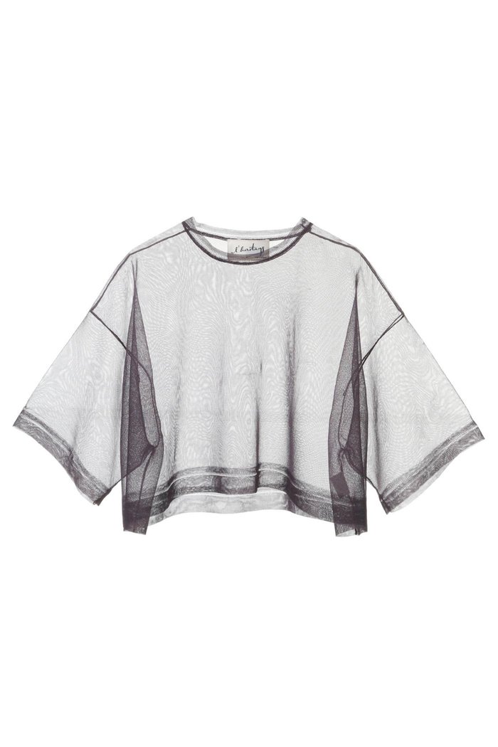 【マルティニーク/martinique】の【l heritage martinique】ポリエステルシアーショートTee インテリア・キッズ・メンズ・レディースファッション・服の通販 founy(ファニー) https://founy.com/ ファッション Fashion レディースファッション Fashion for Women トップス・カットソー Cut & Sew Tops ニット Knit Tops & Sweaters カジュアルプルオーバー・ニットトップス Pullovers & Knit Tops / Casual Pullovers イタリア Italy ショート Short, Short Length スタンダード Standard, Basic バランス Balance, Style Balance メタリック Metallic, Shiny Finish ヴィンテージ Vintage Style |ID: prp329100004608568 ipo3291000000032943340