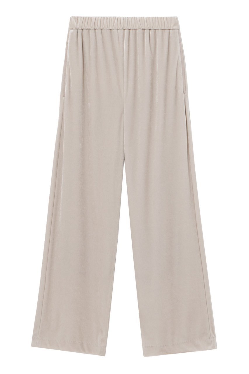 【アナイ/ANAYI】のトリアセベロアストレートパンツ 人気、トレンドファッション・服の通販 founy(ファニー) 　ファッション　Fashion　レディースファッション　Fashion for Women　パンツ　Pants & Trousers　おすすめ　Recommended / Our Picks　グログラン　Grosgrain, Grosgrain Ribbon　ベロア　Velour, Soft Velvet　ポケット　Pocket, Pocket Detail　リラックス　Relax, Relaxed Fit　 other-1|ID: prp329100004608576 ipo3291000000035950115