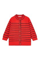 【アナイ/ANAYI】のハイツイストコットンナイロンボーダーカーディガン レッド|ID: prp329100004608581 ipo3291000000032943765