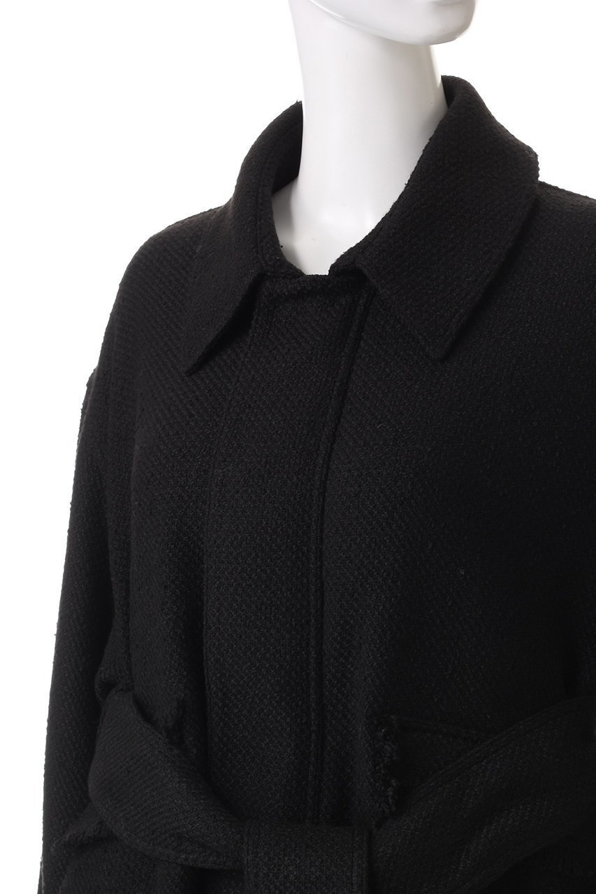【マノフ/MANOF】のTWEED MIDI COAT コート/ブルゾン 人気、トレンドファッション・服の通販 founy(ファニー) 　ファッション　Fashion　レディースファッション　Fashion for Women　アウター　Coat / Outerwear Collection　コート・ロングコート・ピーコート　Long Coats, Peacoats & More　ブルゾンジャケット・スポーティアウター　Blouson Jackets　おすすめ　Recommended / Our Picks　ショート　Short, Short Length　バランス　Balance, Style Balance　フリンジ　Fringe, Tassel　ブルゾン　Blouson, Bomber Jacket　other-5|ID: prp329100004608582 ipo3291000000032943792