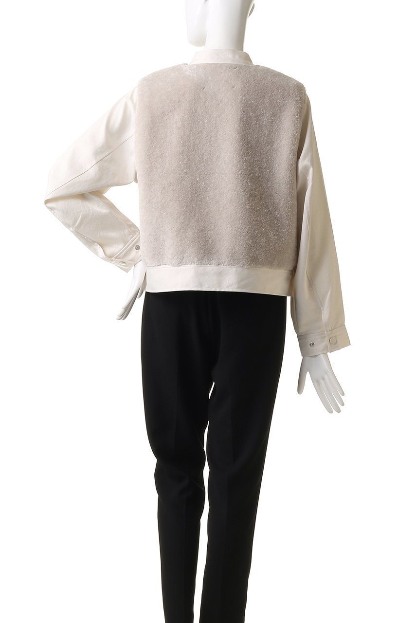 【ミディウミソリッド/MIDIUMISOLID】のboa switching blouson ブルゾン 人気、トレンドファッション・服の通販 founy(ファニー) 　ファッション　Fashion　レディースファッション　Fashion for Women　アウター　Coat / Outerwear Collection　レディースジャケット・軽アウター　Jackets　ブルゾンジャケット・スポーティアウター　Blouson Jackets　インナー　Innerwear　カーディガン　Cardigan, Knitwear　ジャケット　Jacket, Outerwear　ドッキング　Docking, Mixed Material　ブルゾン　Blouson, Bomber Jacket　ベスト　Vest, Waistcoat　冬　Winter / This Winter　秋　Autumn　other-4|ID: prp329100004608583 ipo3291000000034969952