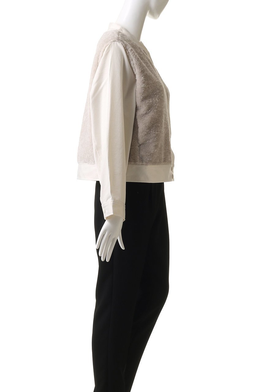 【ミディウミソリッド/MIDIUMISOLID】のboa switching blouson ブルゾン 人気、トレンドファッション・服の通販 founy(ファニー) 　ファッション　Fashion　レディースファッション　Fashion for Women　アウター　Coat / Outerwear Collection　レディースジャケット・軽アウター　Jackets　ブルゾンジャケット・スポーティアウター　Blouson Jackets　インナー　Innerwear　カーディガン　Cardigan, Knitwear　ジャケット　Jacket, Outerwear　ドッキング　Docking, Mixed Material　ブルゾン　Blouson, Bomber Jacket　ベスト　Vest, Waistcoat　冬　Winter / This Winter　秋　Autumn　other-3|ID: prp329100004608583 ipo3291000000035859708