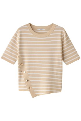 【アナイ/ANAYI】のイレヘムボーダープルオーバー 人気、トレンドファッション・服の通販 founy(ファニー) ファッション Fashion レディースファッション Fashion for Women トップス・カットソー Cut & Sew Tops ニット Knit Tops & Sweaters カジュアルプルオーバー・ニットトップス Pullovers & Knit Tops / Casual Pullovers イレギュラー Irregular Design シンプル Simple, Minimal エレガント 上品 Elegant 夏 Summer 春 Spring S/S・春夏 SS, Spring/Summer, Warm Season |ID:prp329100004608586
