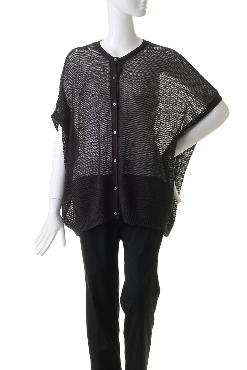 【ミズイロ インド/mizuiro ind】のmesh cocoon wide C/D カーディガン 人気、トレンドファッション・服の通販 founy(ファニー) 　ファッション　Fashion　レディースファッション　Fashion for Women　トップス・カットソー　Cut & Sew Tops　ニット　Knit Tops & Sweaters　カーディガン・羽織り　Layered Style Cardigans　おすすめ　Recommended / Our Picks　インナー　Innerwear　カーディガン　Cardigan, Knitwear　フロント　Front, Front Design　メッシュ　Mesh, Net Fabric　ワイド　Wide, Wide Fit　羽織　Haori, Light Jacket　other-2|ID: prp329100004608603 ipo3291000000032944490