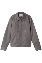 【ミディウミソリッド/MIDIUMISOLID】のnylon shirt blouson ブルゾン c.gray|ID: prp329100004608620 ipo3291000000035468970