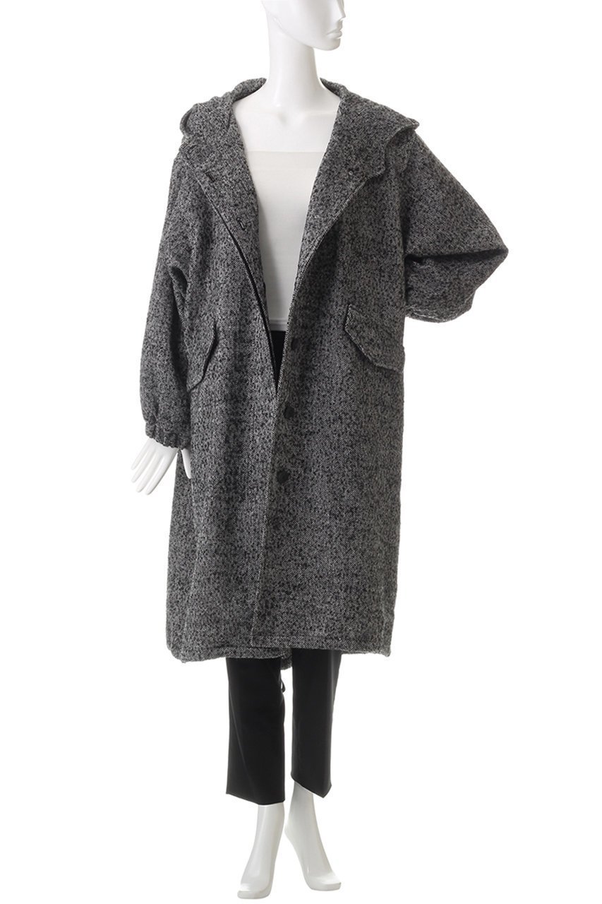 【ミズイロ インド/mizuiro ind】のhooded wide CT コート 人気、トレンドファッション・服の通販 founy(ファニー) 　ファッション　Fashion　レディースファッション　Fashion for Women　アウター　Coat / Outerwear Collection　コート・ロングコート・ピーコート　Long Coats, Peacoats & More　クラシカル　Classical, Vintage-Inspired　スリーブ　Sleeve, Long Sleeve / Short Sleeve　ミックス　Mix, Mixed Style　ロング　Long, Long-Length　ワイド　Wide, Wide Fit　A/W・秋冬　Autumn/Winter　other-7|ID: prp329100004608628 ipo3291000000032945678
