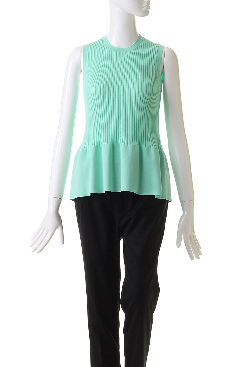 【デザイン ワークス/DESIGN WORKS】のリブペプラムプルオーバー 人気、トレンドファッション・服の通販 founy(ファニー) 　ファッション　Fashion　レディースファッション　Fashion for Women　トップス・カットソー　Cut & Sew Tops　ニット　Knit Tops & Sweaters　カジュアルプルオーバー・ニットトップス　Pullovers & Knit Tops / Casual Pullovers　インナー　Innerwear　スリム　Slim, Slim Fit　フィット　Fit, Slim Fit　フレア　Flare, Flared　ペプラム　Peplum, Flared Hem　other-2|ID: prp329100004608632 ipo3291000000034957431