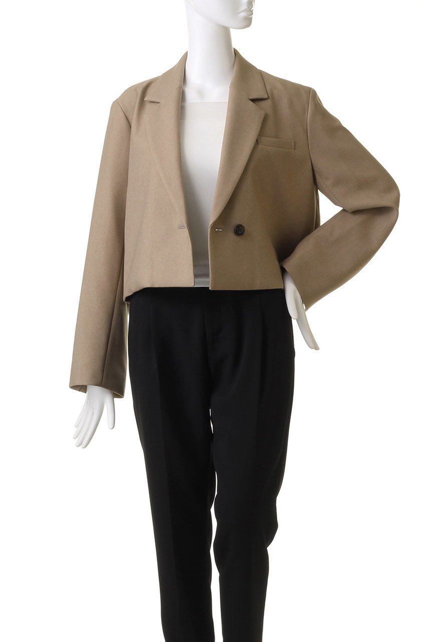 【マノフ/MANOF】のSHORT WIDE JACKET ジャケット 人気、トレンドファッション・服の通販 founy(ファニー) 　ファッション　Fashion　レディースファッション　Fashion for Women　アウター　Coat / Outerwear Collection　レディースジャケット・軽アウター　Jackets　ショート　Short, Short Length　ジャケット　Jacket, Outerwear　スタイリッシュ　Stylish, Fashionable　スリーブ　Sleeve, Long Sleeve / Short Sleeve　バランス　Balance, Style Balance　ロング　Long, Long-Length　ワイド　Wide, Wide Fit　A/W・秋冬　Autumn/Winter　other-7|ID: prp329100004608634 ipo3291000000034956683