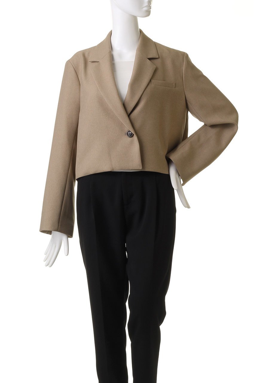 【マノフ/MANOF】のSHORT WIDE JACKET ジャケット 人気、トレンドファッション・服の通販 founy(ファニー) 　ファッション　Fashion　レディースファッション　Fashion for Women　アウター　Coat / Outerwear Collection　レディースジャケット・軽アウター　Jackets　ショート　Short, Short Length　ジャケット　Jacket, Outerwear　スタイリッシュ　Stylish, Fashionable　スリーブ　Sleeve, Long Sleeve / Short Sleeve　バランス　Balance, Style Balance　ロング　Long, Long-Length　ワイド　Wide, Wide Fit　A/W・秋冬　Autumn/Winter　other-2|ID: prp329100004608634 ipo3291000000036023776