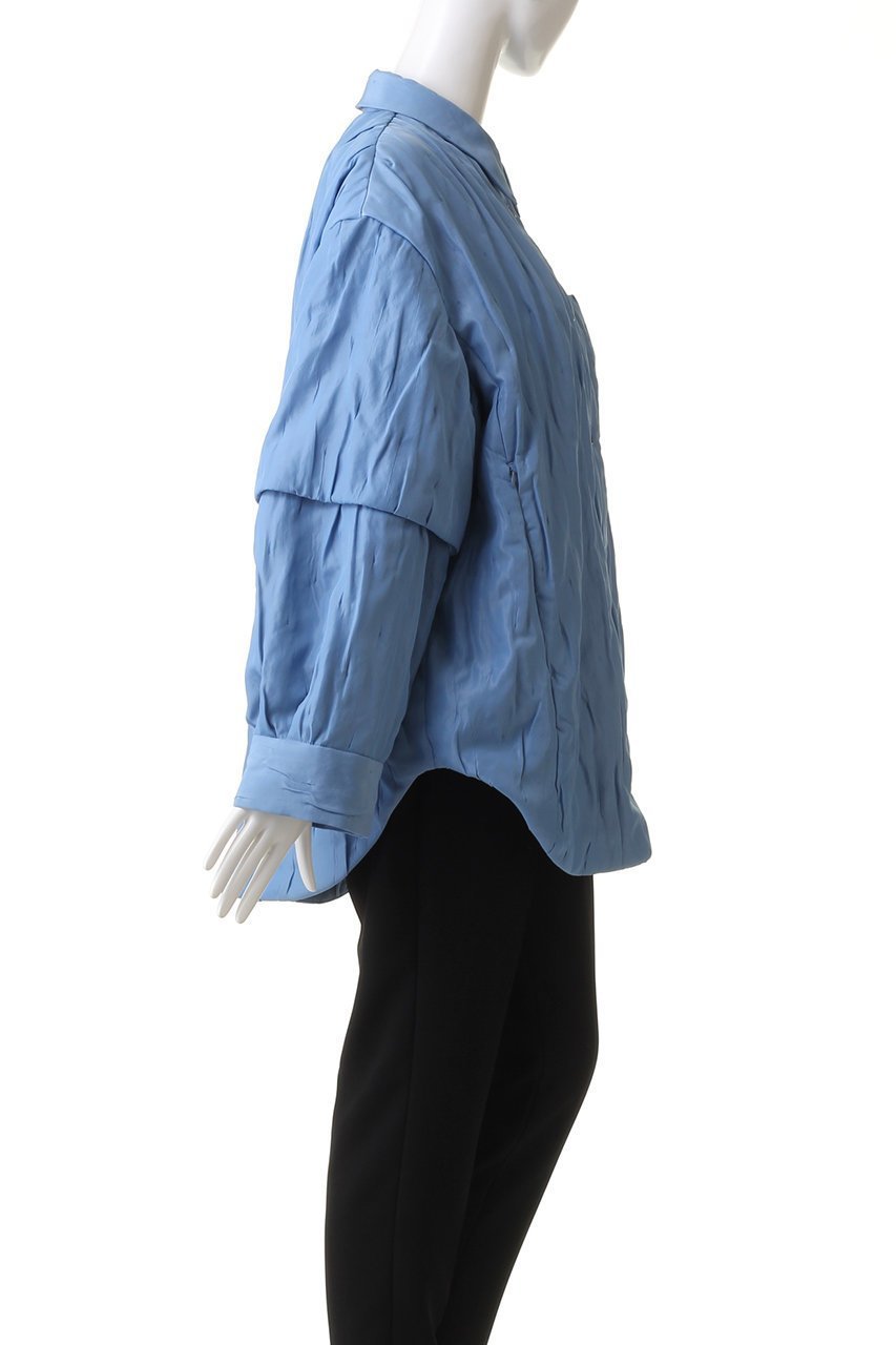 【クラネ/CLANE】のPADDED CRUMPLY SHIRT JACKET ジャケット 人気、トレンドファッション・服の通販 founy(ファニー) 　ファッション　Fashion　レディースファッション　Fashion for Women　アウター　Coat / Outerwear Collection　レディースジャケット・軽アウター　Jackets　ジャケット　Jacket, Outerwear　半袖　Short Sleeve, Half Sleeve　other-3|ID: prp329100004608639 ipo3291000000032946250